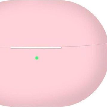Microsonic Huawei Freebuds Pro 3 Askılı Mat Silikon Pembe Kılıf