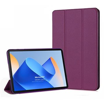 Microsonic Huawei Matepad 11 2023 Slim Translucent Back Smart Cover Mor Tablet Kılıfı