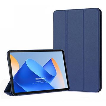 Microsonic Huawei Matepad 11.5 Slim Translucent Back Smart Cover Lacivert Tablet Kılıfı