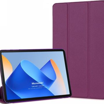 Microsonic Huawei Matepad 11.5 Slim Translucent Back Smart Cover Mor Tablet Kılıfı
