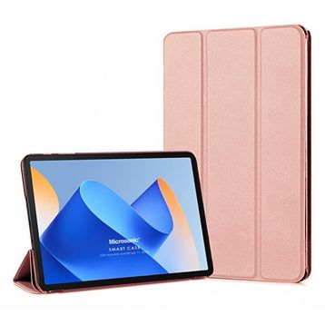 Microsonic Huawei Matepad 11.5 Slim Translucent Back Smart Cover Rose Gold Tablet Kılıfı