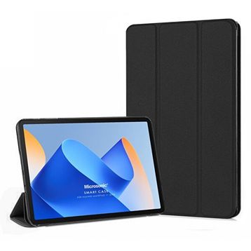 Microsonic Huawei Matepad 11.5 Slim Translucent Back Smart Cover Siyah Tablet Kılıfı