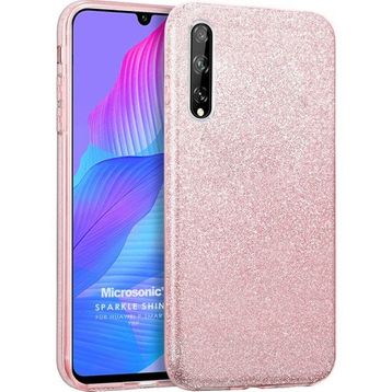 Microsonic Huawei P Smart 2019 Skyfall Transparent Clear Kırmızı Kılıf