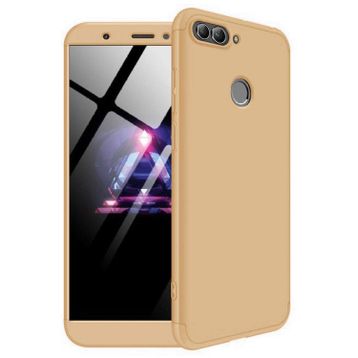 Microsonic Huawei P Smart Double Dip 360 Protective Gold Kılıf