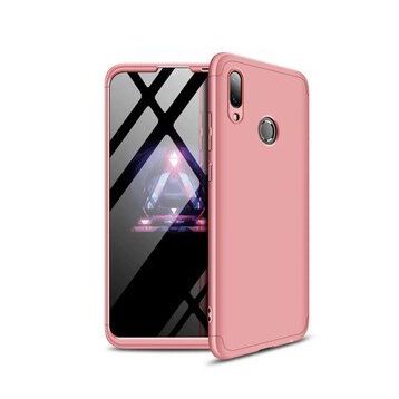 Microsonic Huawei P Smart Double Dip 360 Protective Gold Kılıf