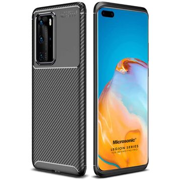 Microsonic Huawei P40 Pro Siyah Legion Series Kılıf