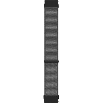 Microsonic Huawei Watch 3 Hasırlı Woven Sport Loop Gri Kordon