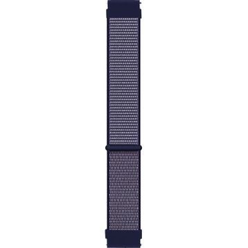 Microsonic Huawei Watch 3 Hasırlı Woven Sport Loop Mor Kordon