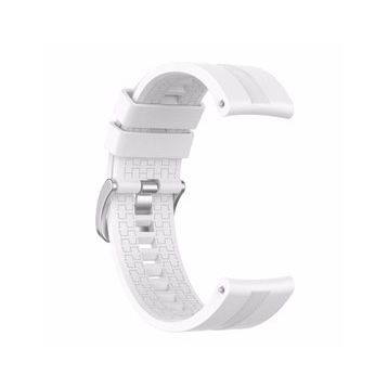 Microsonic Huawei Watch 3 Pro Silicone Rapid Bands Beyaz Kordon