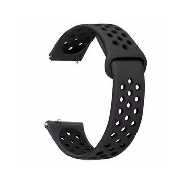 Microsonic Huawei Watch 3 Rainbow Gently Band Siyah Kordon
