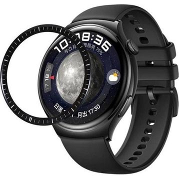 Microsonic Huawei Watch 4 Pro Tam Kaplayan Temperli Cam Full Siyah Ekran Koruyucu
