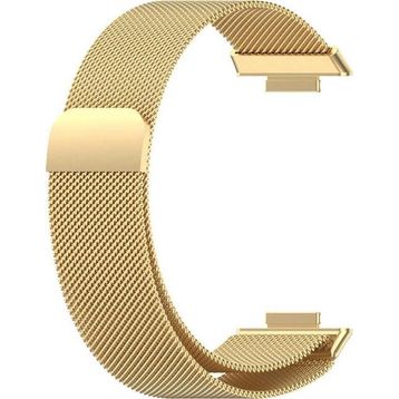 Microsonic Huawei Watch Fit 2 Milanese Loop Gold Kordon