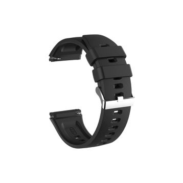 Microsonic Huawei Watch GT Active Silicone Rapid Bands Siyah Kordon