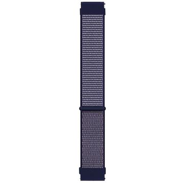 Microsonic Huawei Watch Gt Runner Hasırlı Woven Sport Loop Mor Kordon