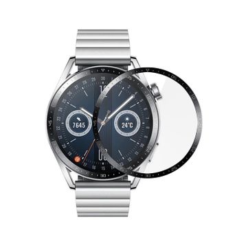 Microsonic Huawei Watch GT3 Siyah 46 mm Full Ekran Koruyucu