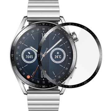 Microsonic Huawei Watch GT3 Siyah 46 mm Full Ekran Koruyucu