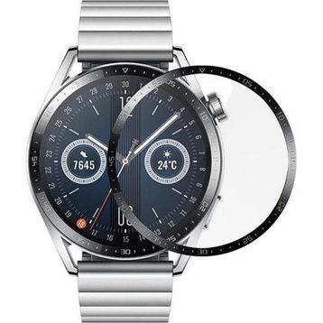 Microsonic Huawei Watch GT3 Siyah 46 mm Full Ekran Koruyucu