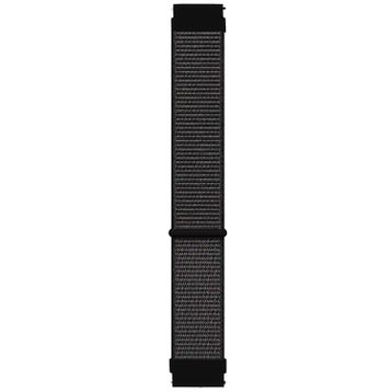 Microsonic Huawei Watch Ultimate Hasırlı Woven Sport Loop Siyah Kordon