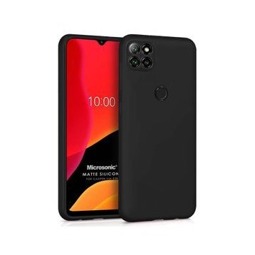 Microsonic Matte Silicone Casper Via E30 Siyah Kılıf