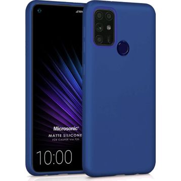 Microsonic Matte Silicone Casper Via F20 Lacivert Cep Telefonu Kılıfı