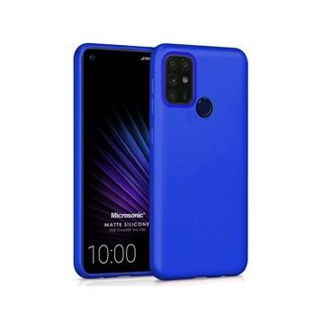 Microsonic Matte Silicone Casper Via F20 Mavi Cep Telefonu Kılıfı