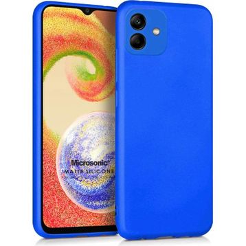 Microsonic Matte Silicone Samsung Galaxy A04 Gold Kılıf