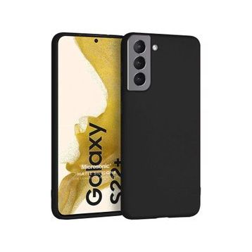 Microsonic Matte Silicone Samsung Galaxy S22 Siyah Kılıf