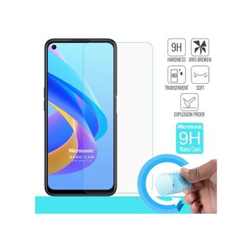 Microsonic Oppo A76 Nano Glass Cam Ekran Koruyucu