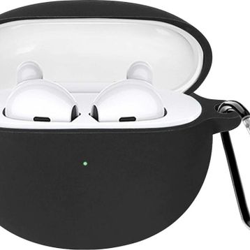 Microsonic Oppo Enco Air Mat Silikon Siyah Kulaklık Kılıfı