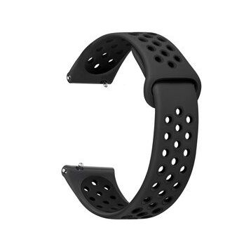 Microsonic Rainbow Gently Siyah Amazfit GTR 3 Band Kordon