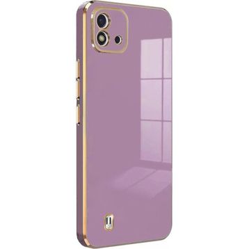 Microsonic Realme C11 2021 Olive Plated Lila Kılıf