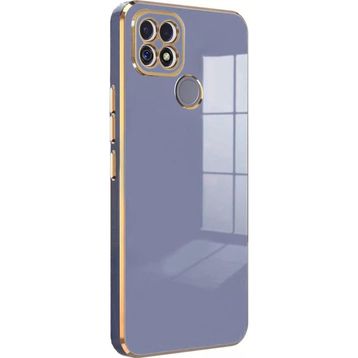 Microsonic Realme C25 Olive Plated Lavanta Grisi Kılıf