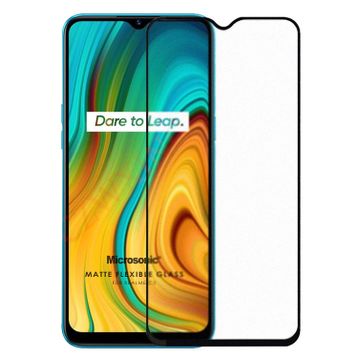 Microsonic Realme C3 Seramik Matte Flexible Siyah Ekran Koruyucu