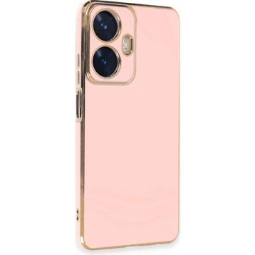 Microsonic Realme C55 Olive Plated Pembe Kılıf