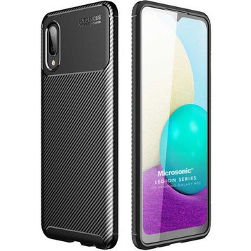 Microsonic Samsung Galaxy A02 Legion Series Siyah Kılıf