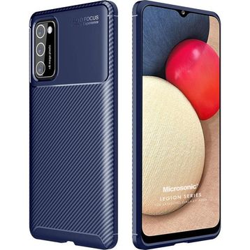 Microsonic Samsung Galaxy A02S Legion Series Lacivert Kılıf