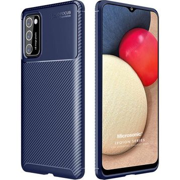 Microsonic Samsung Galaxy A02S Legion Series Lacivert Kılıf