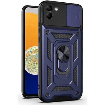 Microsonic Samsung Galaxy A03 Impact Resistant Lacivert Kılıf