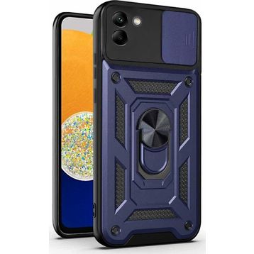 Microsonic Samsung Galaxy A03 Impact Resistant Lacivert Kılıf