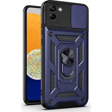 Microsonic Samsung Galaxy A03 Impact Resistant Lacivert Kılıf