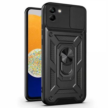 Microsonic Samsung Galaxy A03 Impact Resistant Siyah Kılıf