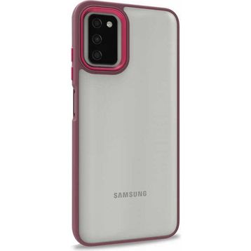 Microsonic Samsung Galaxy A03S Bright Planet Kırmızı Kılıf