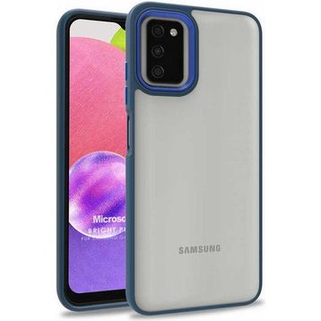 Microsonic Samsung Galaxy A03S Bright Planet Lacivert Kılıf