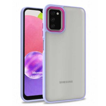 Microsonic Samsung Galaxy A03S Bright Planet Lila Kılıf