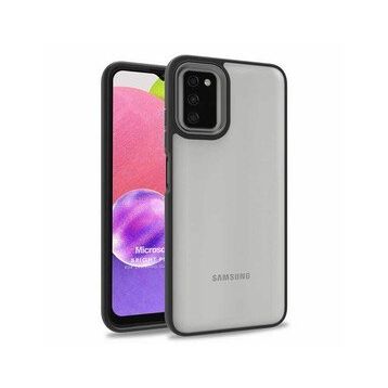 Microsonic Samsung Galaxy A03S Bright Planet Siyah Kılıf