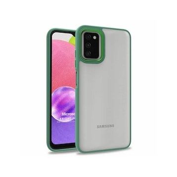 Microsonic Samsung Galaxy A03S Bright Planet Yeşil Kılıf