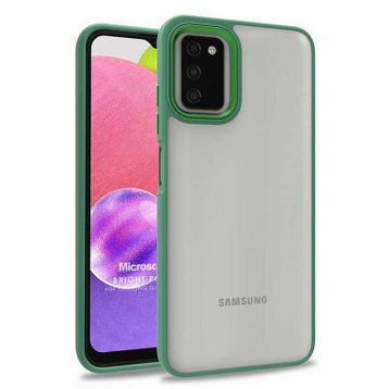 Microsonic Samsung Galaxy A03S Bright Planet Yeşil Kılıf