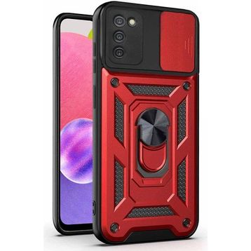 Microsonic Samsung Galaxy A03S Impact Resistant Kırmızı Kılıf
