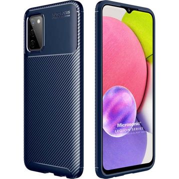 Microsonic Samsung Galaxy A03S Legion Series Lacivert Kılıf