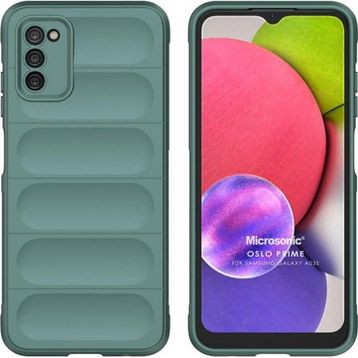 Microsonic Samsung Galaxy A03S Oslo Prime Yeşil Kılıf